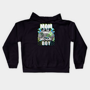 Mom Of The Birthday Boy Matching Video Gamer Birthday Party Kids Hoodie